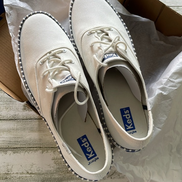 Keds Champion Wave Shoes White size 9.5 - Picture 8 of 8